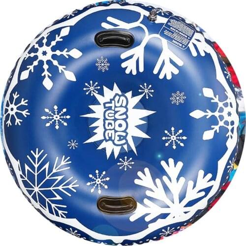 Floated Skiing Board Ski Circle With Handle Inflatable Environmentally Friendly Kid Adult Snow Tube Skiing Equipments Snow Toy