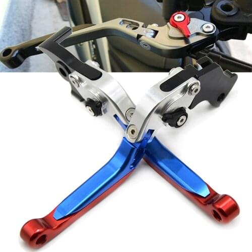 GSX-R750 Motorcycle CNC aluminum Adjustable Brake Clutch Levers For SUZUKI GSXR750 GSX-R 750 2011 2012 2013 2014 2015 2016