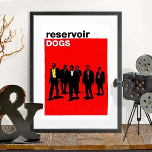 Reservoir Dogs Vintage Film Poster Quentin Tarantino Movie Wall Art Picture Canvas Prints Home Cinema Wall Decoration Painting
