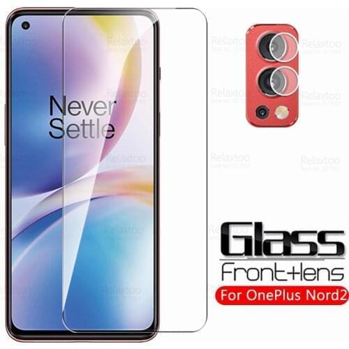 Camera Protective Glass For Oneplus Nord 2 5G Tempered Glass One Plus Nord2 6.44" Screen Protector Guard Armor Cover Phone Film