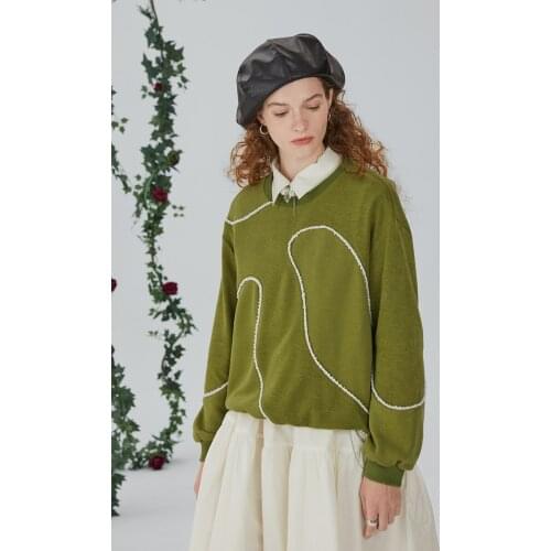 IRINACH326 Spring Summer 2021 Original Design New Arrivals O Neck Long Sleeve Hoodie Women