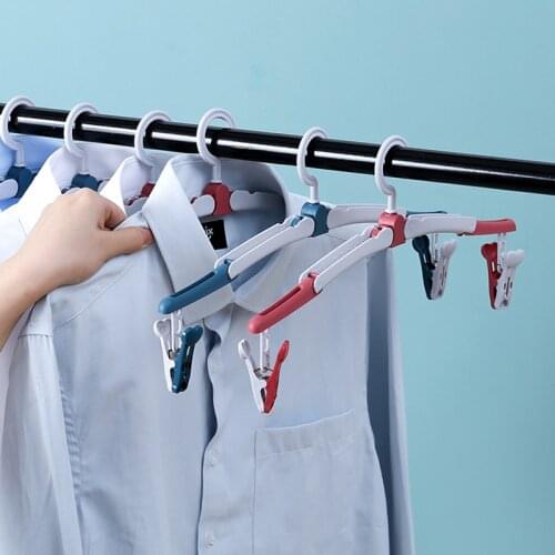 2020 Magic Folding Clothes Hanger Multifunction Clothes Hangers Baby Clothes Drying Racks Storage Rack Hang Clothes Coat Hangers