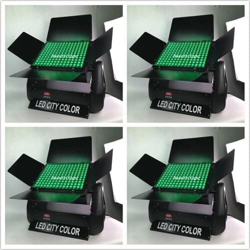 8lot Tower hotel ground led washer spotlight 180x9w RGB 3in1 Outdoor Led City Color Light Wall Wash light DMX 512