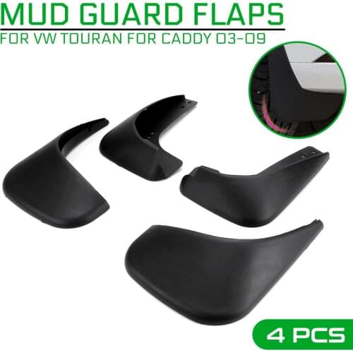 Car Mud Flaps Splash Guards Mudguards Mudflaps for Fender Front Rear For VW Touran 2003-2009 For Caddy 2004-2009