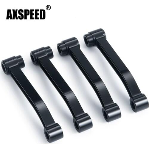AXSPEED Aluminum Radius Arms Adjustable Lower Link Kit for Tamiya 1/14 RC Trailer Tractor Truck Model Upgrade Parts