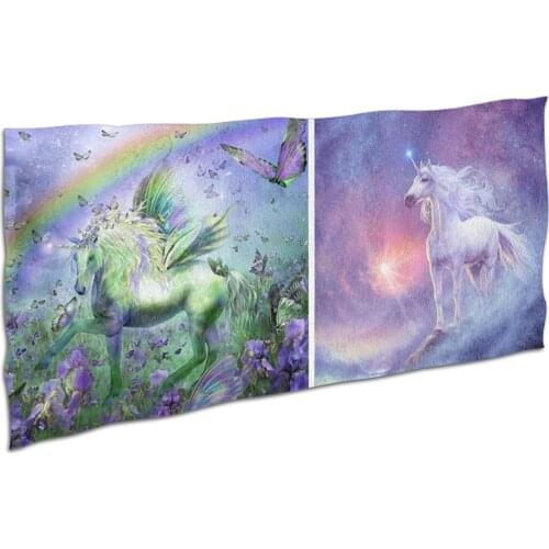 Unicorn printing quick drying magic bath towel Spa bathrobe laundry laundry foam foam beach towel kitchen bathroom towel