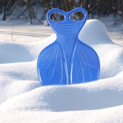 Kids Snowboard Winter Outdoor Sport Thick Plastic Boards Sand Grass Sled Snow Luge Sand Ski Skating Snowboarding Sled Kids Gift