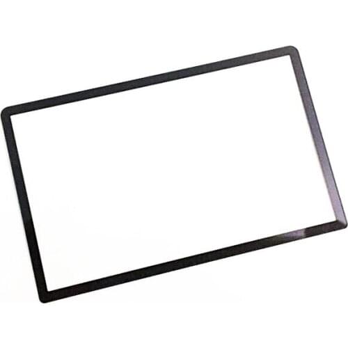 FOR NEW 3DS top surface glass screen black 5pcs/Lot