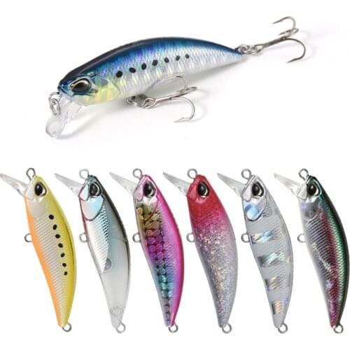 Hot Model Sinking Lure 48mm 4.3g Trout Artificial Plastic Hard Bait Jerkbait Crankbait Fishing Tackle Saltwater Sea Fishing Lure