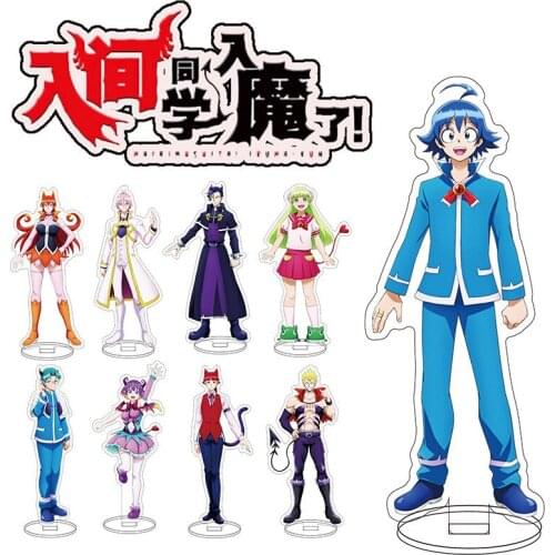 Mairimashita Welcome to Demon-School Iruma kun Clara Amelie Kalego Acrylic Stand Figure Collection Model Toy Cosplay
