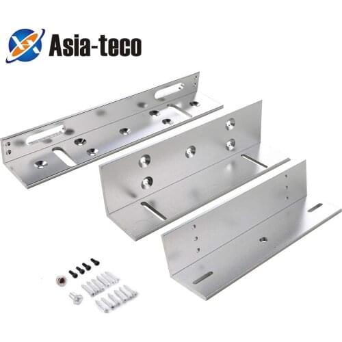 ZL Bracket Support For 180kg 280kg 350kg 500kg Electric Magnetic Door Lock ZL Bracket Holder Magnetic lock Bracket
