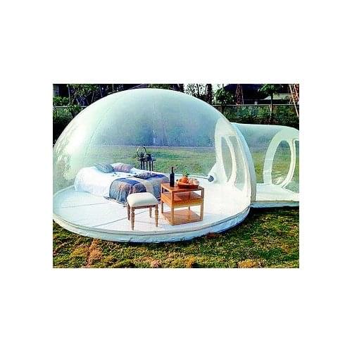 Inflatable Transparent Bubble Tent Customized 3M,4M,5M Dia Bubble Hotel For Outdoor Camping Tent Bubble Tree House For Party