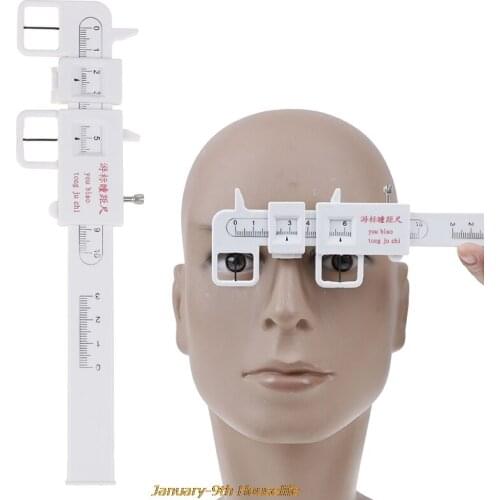HUXUAN New Hot New Measure Optical Vernier PD Ruler Pupil Distance Meter Eye Ophthalmic Tool