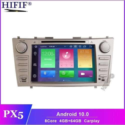 PX5 4G Android 10 DSP IPS AV Output CAR DVD PLAYER For Toyota Camry 2007 2008 2009 2010 GPS navigation stereo / Android 10 rad