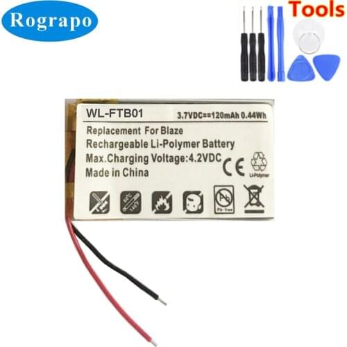 New 3.7V 120mAh Li-Polymer LSSP321830 Replacement Battery For Fitbit Blaze Accumulator 2-wire