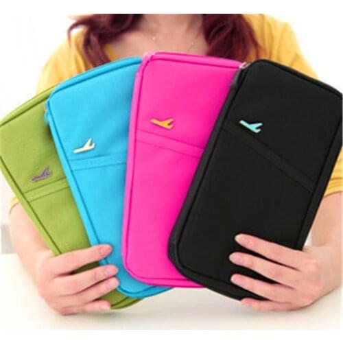 TCGAD Travel Passport Cover Wallet Travel Multi-function Credit Card Package Trip ID Holder Storage Organize Clutch Money Bag