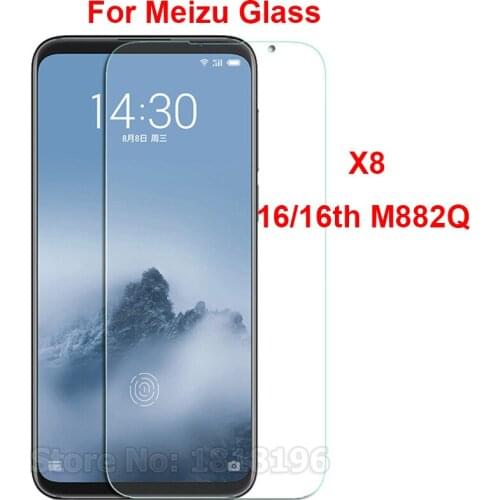 Tempered Glass For Meizu X8 Screen Protector Toughened Protective Mobile Phone Film For Meizu X8 meizu 16 16th M882Q Case Glass