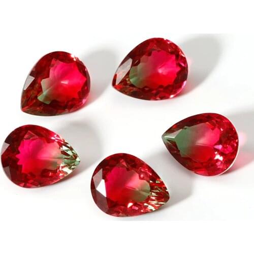 2.5-3.5ct tourmaline 8X10MM 10 loose gemstone jewelry accessories top quality gem gift decoration