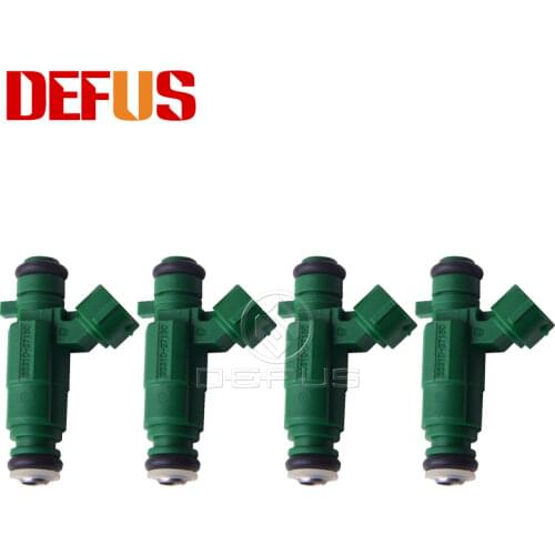 4x Fuel Injector For Hyundai Sonata Santa Kia Optima Sportage V6 2.5L 2.7L 2002-03 35310-37150 Nozzle Engine Injection Valve