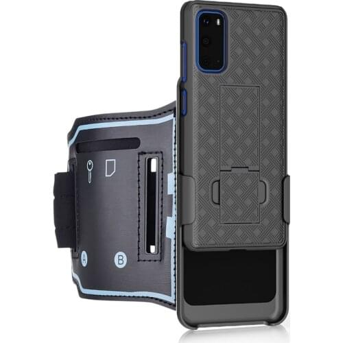 Sport Armband Case Arm Band Cover Hard back Case Phone Holder For Samsung Galaxy S20 S20+ Plus Ultra 5G Note 20 Ultra Wristband