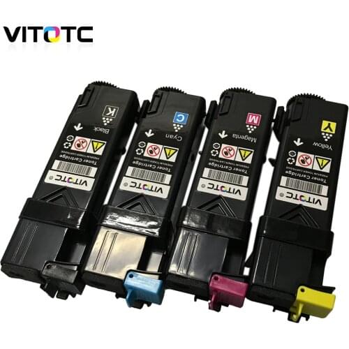 4pcs Laser Color Toner Cartridge Compatible For Dell 1320 1320C 1320CN Printer With New Chips and FULL Original Powder