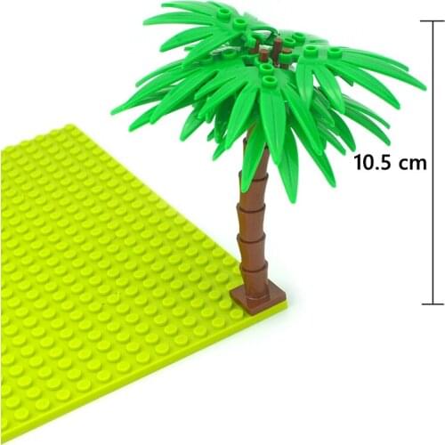 City MOC Plants Building Blocks Toys creatives Pine Tree Flowers Grass For Kids DIY Gifts Tree Models Assemble Accessories Sets