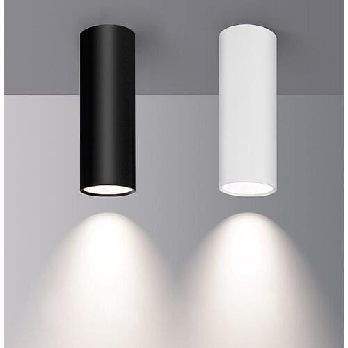 Long tube LED Ceiling Lamp AC220V 110V Dimmable LED Ceiling lights Surface Mounted Ceiling Downlight lamp for ceiling led light