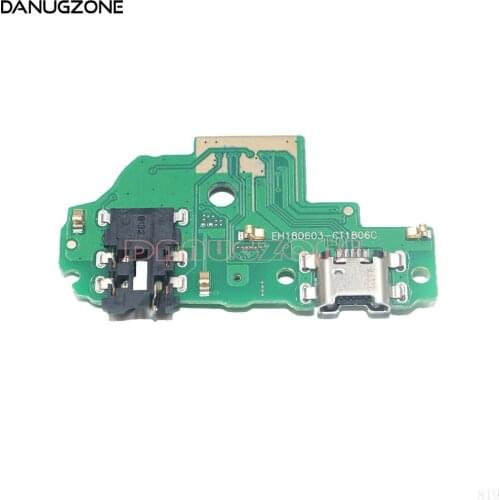 USB Charging Dock Port Socket Jack Connector Charge Board Flex Cable + Audio Headphone Jack For Huawei Honor 9i 2018/ Honor 9N