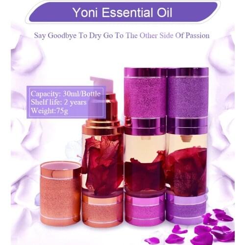 Yoni Rose Essential Oil Deodorize Vagina Tighten Relieve Stress Increase Women Sexual Pleasure Women Vagina Essential Oil