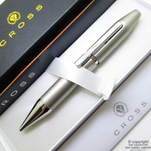 Cross AT0725-2 X Silver Roller Pen | İsme Special Pen