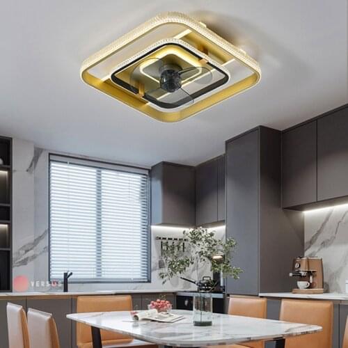 Nordic bedroom decor led lights for room ceiling fan light lamp restaurant dining room ceiling fans with lights remote control