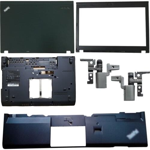 NEW Laptop Case LCD Back Cover/Front Bezel/Hinges/Palmrest/Bottom Base For Lenovo ThinkPad X220 Laptops Sleeve