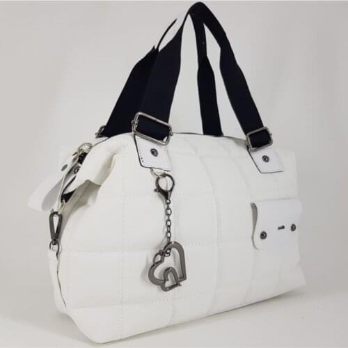 September Bag Missme White Color Change Time Pat Futher Shopper Canta