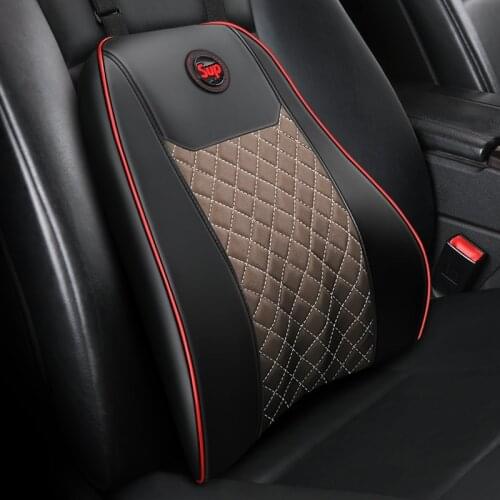 Seat Support In Car Back Lumbar Support Cushion For Office Chair Pillow Cushion Breathable Travel Massagers memory cotton soft