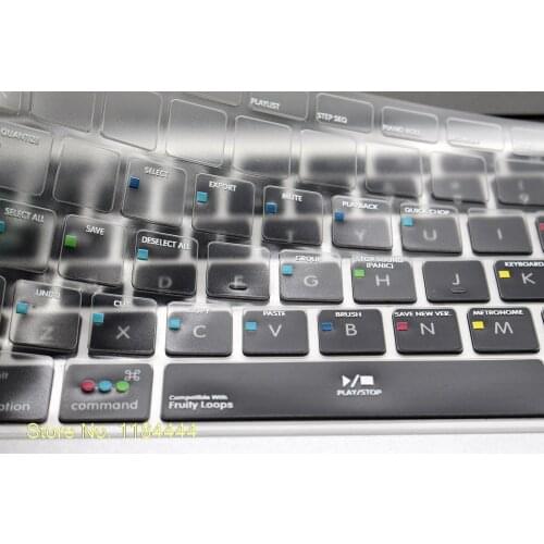 Fruity Loops FL Shortcut Hot Key Functional TPU Backlight Keyboard Cover Skin Protector For Macbook Pro Air 13 15 17 USA
