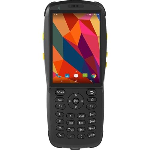 GSM 3G WiFi Handheld Android PDA RFID Reader with Barcode Scanner Camera ZKC PDA3501S