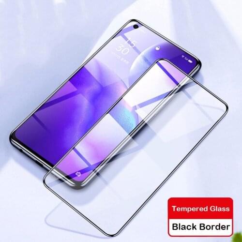 JGKK Tempered Glass for OPPO Reno 5 5G 5Z 5F 5K 5Lite Screen Protector for OPPO Reno5 Z F K Lite Full Cover Black Border Glass