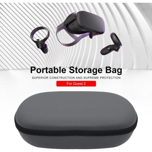 Hard EVA Travel Storage Bag For Oculus Quest 2 VR Headset Portable Carrying Case Waterproof Bag For Oculus Quest 2 VR Headsets