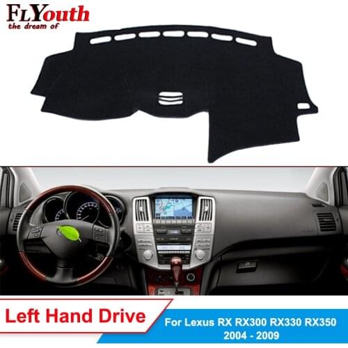 Car Dashboard Cover For Lexus RX RX300 RX330 RX350 2004-2006 2007 2008 2009 Dash Mat Sun Shade Pad Carpet Anti-UV Non-slip 1Pc