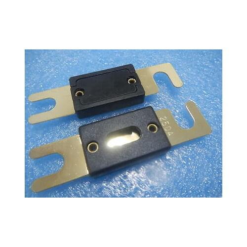 100Pcs Gold Plated Car Audio AFS ANL Fuse Auto Stud Fuses 32V 250A 250AMP