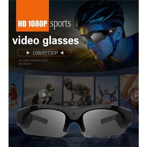 1080P Smart Digital Glasses Camera Lens Recorder Outdoor Sports HD Fashion Smart Glasses Outdoor Cycling Essential Artifact Eye