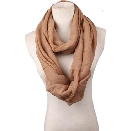 200pcs/lot 2017 new fashion solid color big size infinity scarf Snood size 180*80cm/16 color for choose