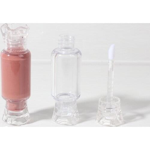5ml Cute Empty Candy Shape Lip Gloss Tube Clear Empty Liquid Lipstick Refillable Container Lovely Lip Gloss Tube 200pcs/lot DHL
