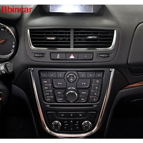 For Buick Encore Opel/Vauxhall Mokka 2012 2013 2014 2015 2016 Center Console AC Switch Button Panel Cover Trim Car Decoration