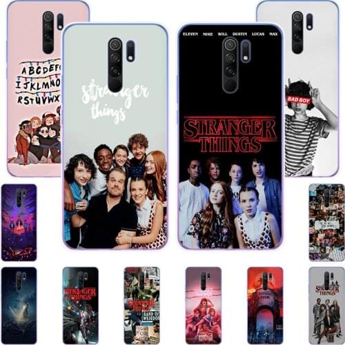 Stranger Things TV Show Soft TPU Phone Case For Xiaomi Redmi 9C NFC 9T 9s 9A 7A 8A 6A S2 K20 Note 10 9 8T 7 6 Pro Max Cover