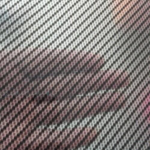 CSTD072 1m wide black and transparent carbon fiber hydrographics 10m length hydro transfer printing