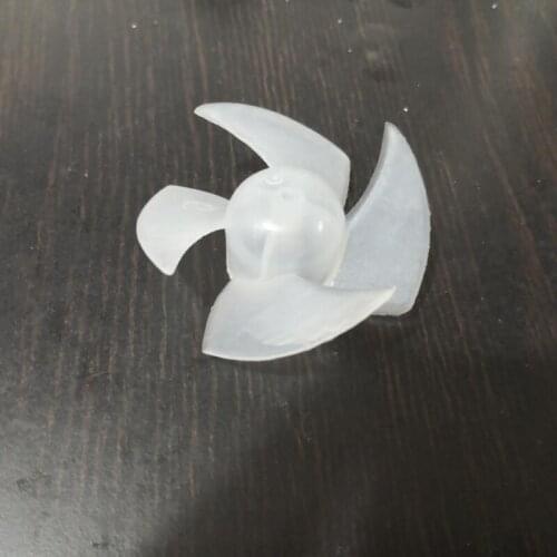 Fan Parts for Quality Plastic barbershop Hair Dryer 4-blade 58mm diameter 21 height 2mm central hole