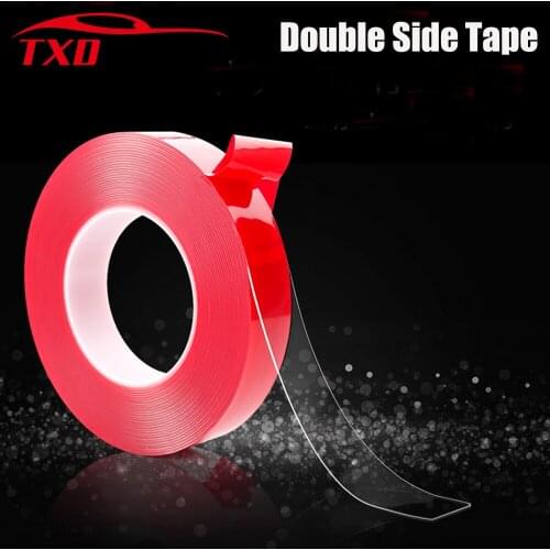 6/10/15/20mm Double faced Acrylic Foam Adhesive 3 meters long Tape Auto Special Sponge Puffs glue car decals Decoration