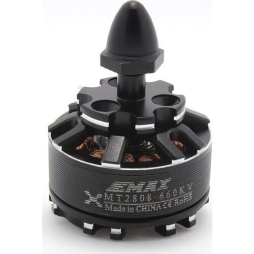 EMAX MT2808 660KV 850KV MT2808 CW/CCW Brushless Multicopter Motor light weight design for Rc racing drone free shipping