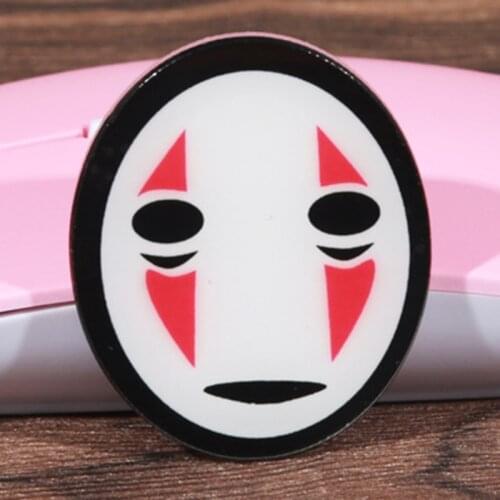 FFFPIN Japan Anime No Face Man Badge Classic Cartoon Brooch Fashion Brosche Insigne Cloth Pin Schoolbag Backpack Bag Room Decor